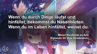 Anime Zitate aus Toradora!