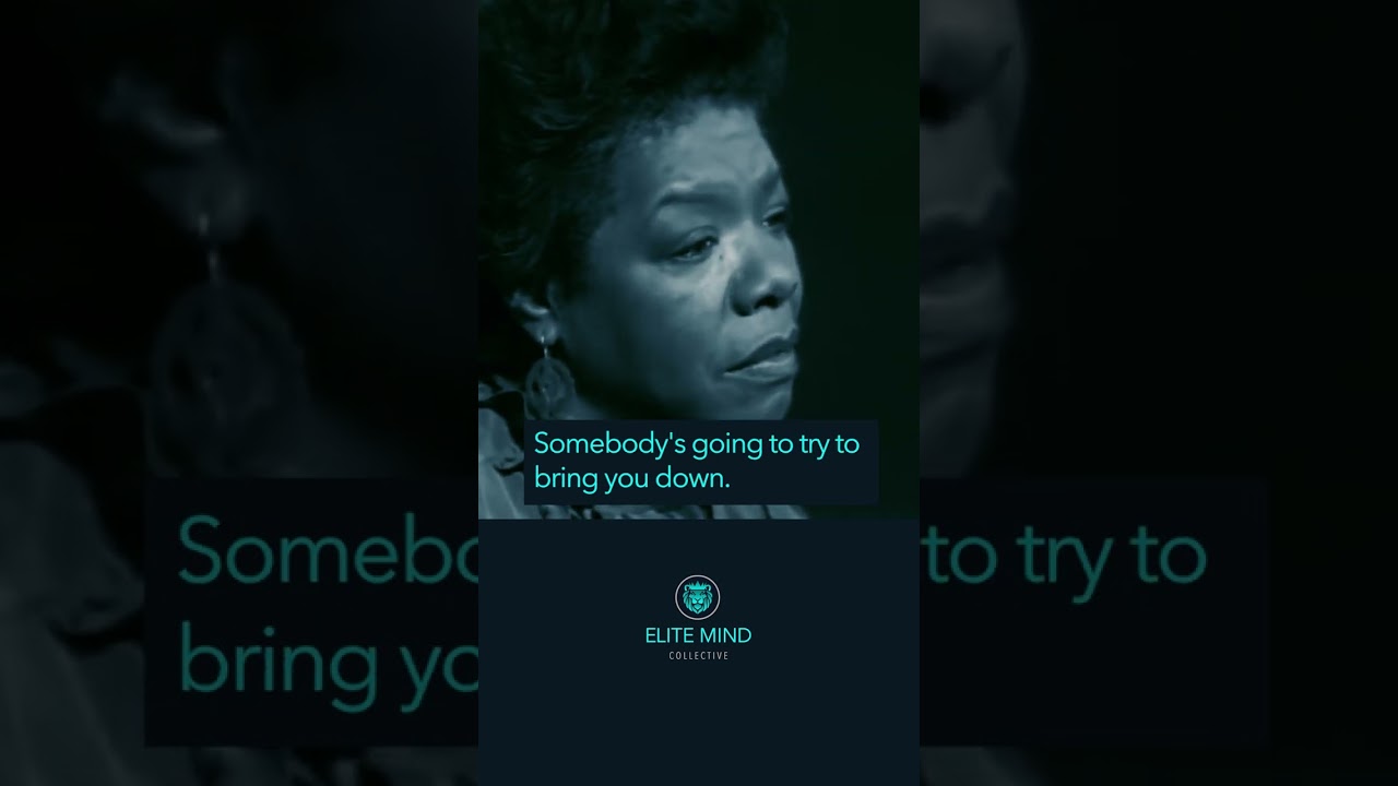 Maya Angelou on wanting to be a fantastic human being.