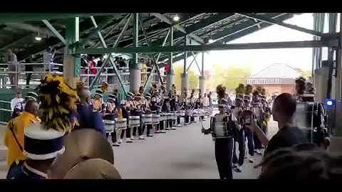 North Carolina A&T Marching Band Tunnel vs NSU 2019
