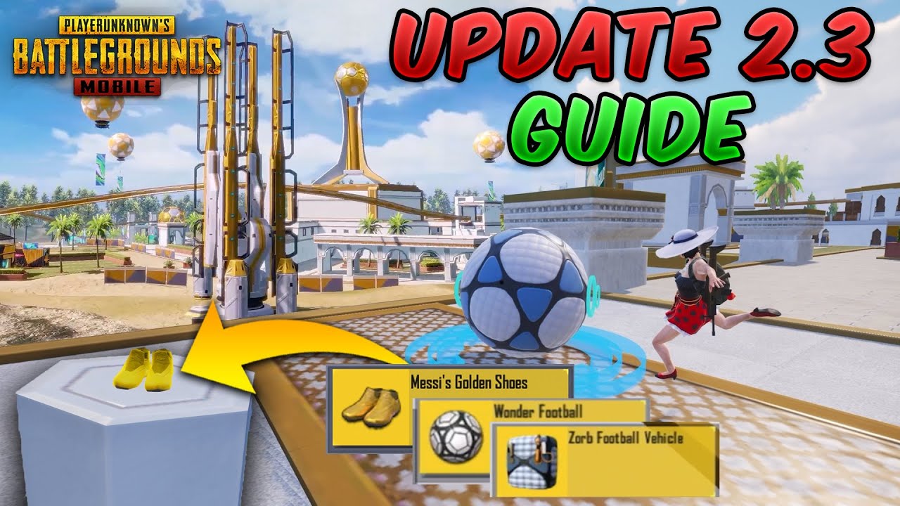 New Update 2.3 (PUBG Mobile) Tips and Tricks Football Mania (Tutorial/Guide) Sniper buff, kar98k m24