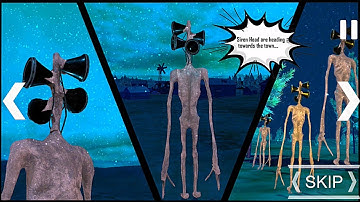 Scary Siren Head Game Chapter 1 - Horror Adventure | Gameplay Walkthrough Part 1 - Animation