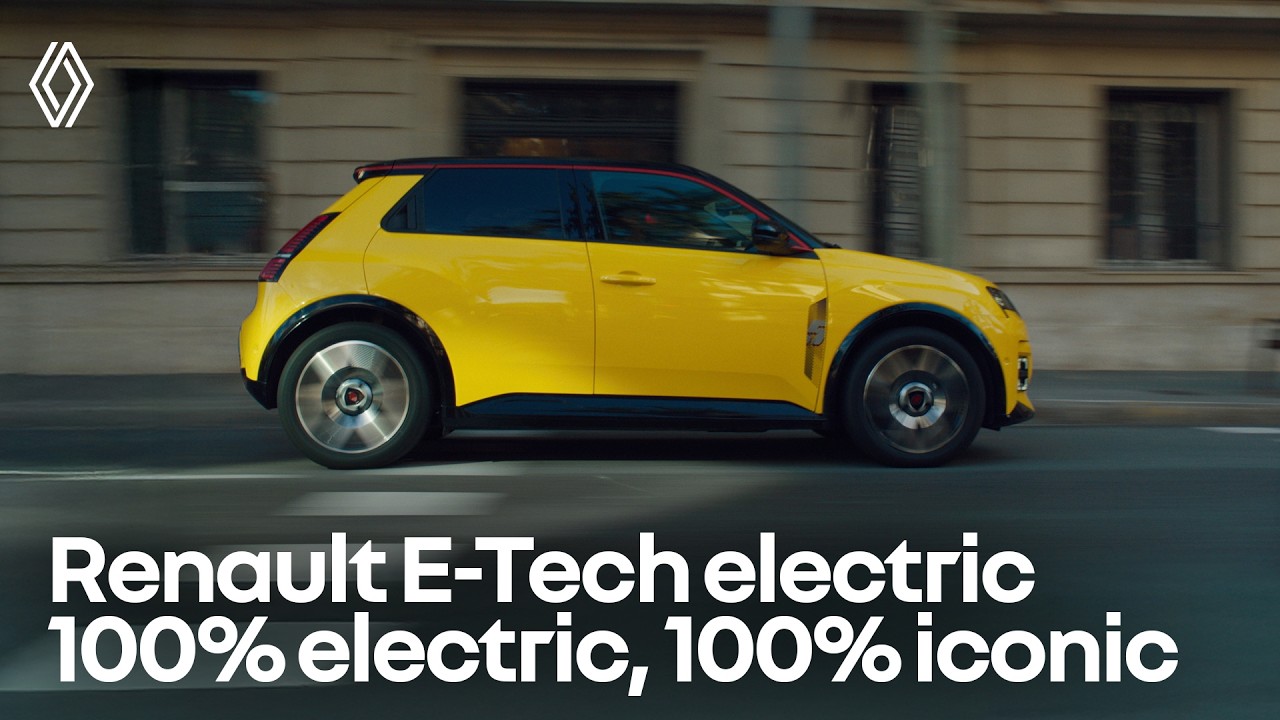 100% electric, 100% iconic | Renault E-Tech electric - YouTube