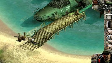 commandos 2 - The Guns Of Savo Island - Mission 6 (Gameplay) p4 LAST.
