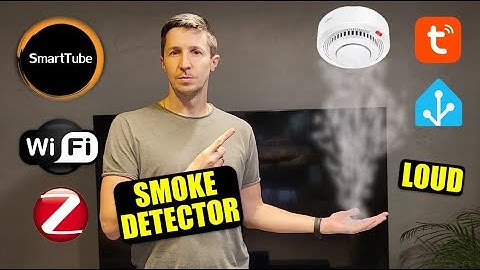 Tuya Rookmelder Redt Je Leven! Wifi Zigbee Home Assistant Werkt Op Batterijen #tuya czujnik dymu