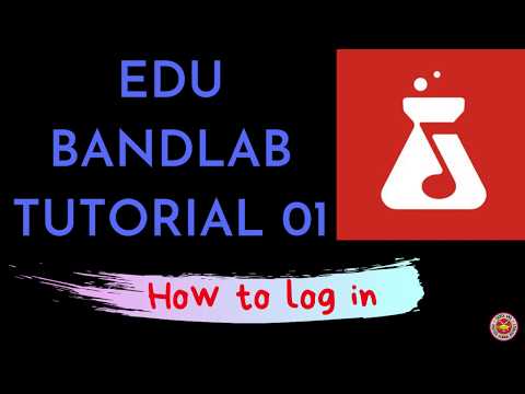 (EDU) BandLab Tutorial 01 - Make An Account / Log-In