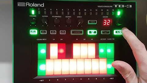 Roland Aira Tb3 - How to Build Trance Melody from HardRock (Basic)