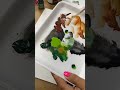 Aprendendo pintar rosas