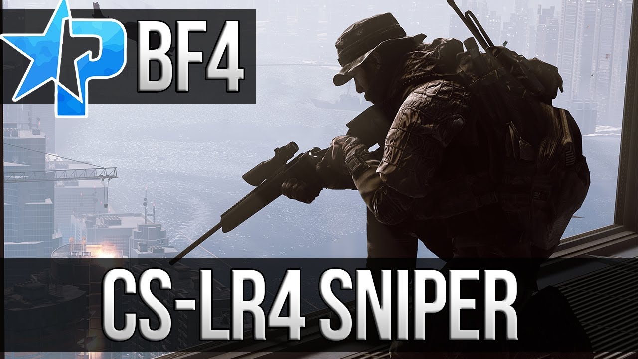 Battlefield 4 Cs Lr4 Sniper Bf4 Sniping Gameplay Youtube