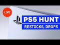 PS5 Hunt - RESTOCKS, DROPS - TRACKING LIVE