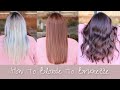 Blonde to Brunette - How To Fill Hair