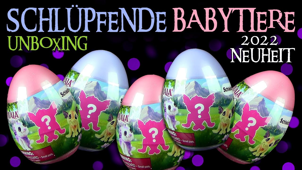 Schleich ® Bayala ® 5 Schlüpfende Babytiere auspacken * Neuheit 2022 New * (Deutsch / German)