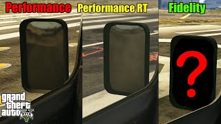 GTA 5 Online - Performance \/ Performance RT \/ Fidelity Comparison