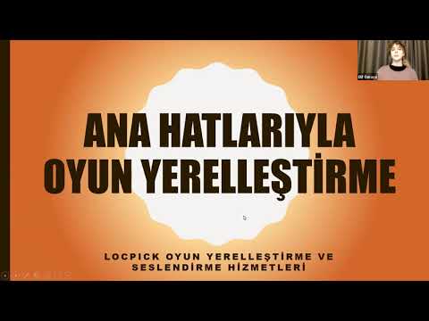 Ana Hatlarıyla Oyun Yerelleştirme - Elif Özkaya