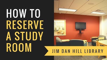 Reserve a Study Room