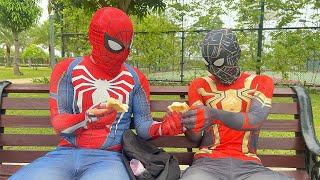 Spider man in Real Life, Spider Man Help Venom, Comedy Funny Video