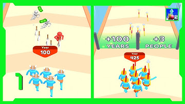 Crowd Evolution - Gameplay Walkthrough Part 1 - Level 1-13 [Android, iOS]