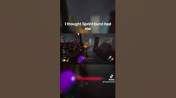 I thought sprint burst had me #dbd #shorts