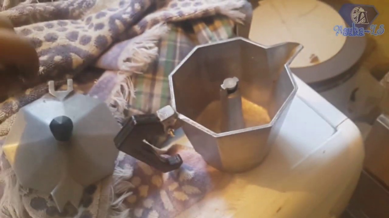 Reparacion casera de manija cafetera Volturno - YouTube