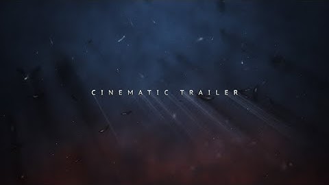Cinematic Trailer Titles by Voxyde | After Effects Title Template #AfterEffectsTemplate #Videohive