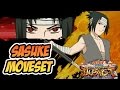 Naruto Ultimate Ninja Impact  [PSP] - Sasuke Moveset