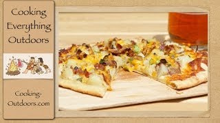 Loaded Baked Potato Pizza | Grill Dome