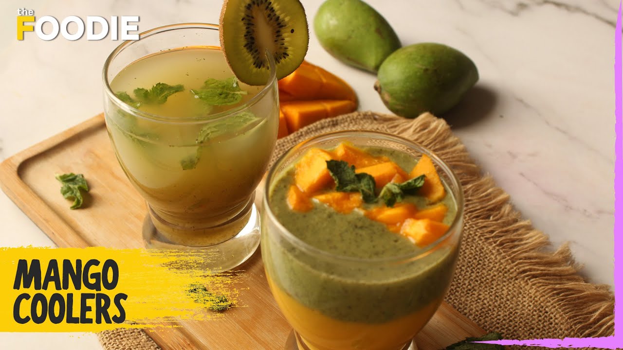 Raw kiwi mango mint spice sherbet