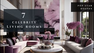 7 Celeb Worthy Living Room Interiors in LA  Opulence, Elegance, and A List Luxury! Glamour Home Tour