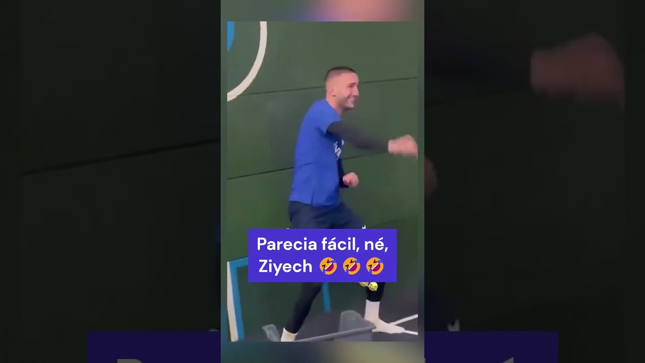 O ZIYECH ACHOU QUE O TREINO DO MENDY ERA FÁCIL E ACABOU ZOADO POR TODO O ELENCO 🤣🤣 #shorts