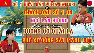 Download Lagu Ngô Lan Hương đấu trận cờ hay với YUMA HATTORI NHẬT BẢN đường cờ quái lạ lực cờ mạnh phế xe ... MP3