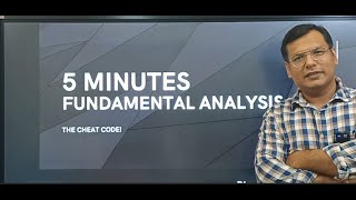 990% Returns 5 Minute Fundamental Analysis Tutorial How To Pick The Best Fundamental Stocks