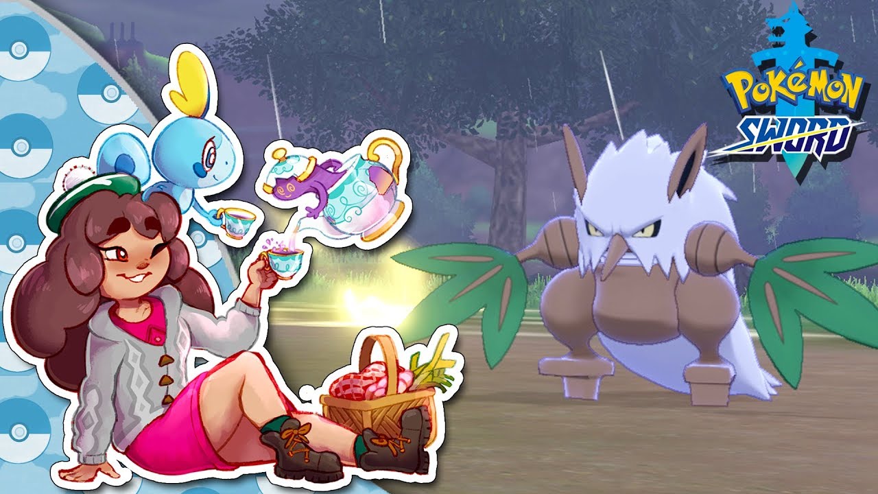 A Rumbling RAINSTORM Camping Trip?! 🌟 Pokémon Sword & Shield • 44