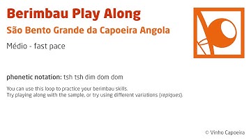 Berimbau Loop - São Bento Grande da Capoeira Angola (fast pace)