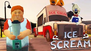 картинка: Прохождение ice cream 1 || с озвучкой ||🍦