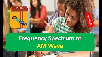 Frequency Spectrum of AM Wave in HINDI