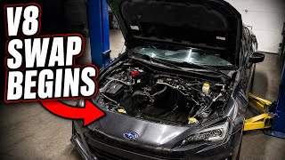 There's No Turning Back Now...BRZ Lexus V8 Swap Ep.3