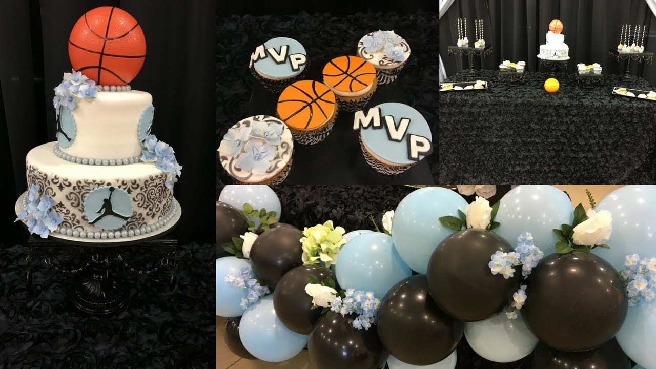 Basketball-Themed Baby Shower Ideas