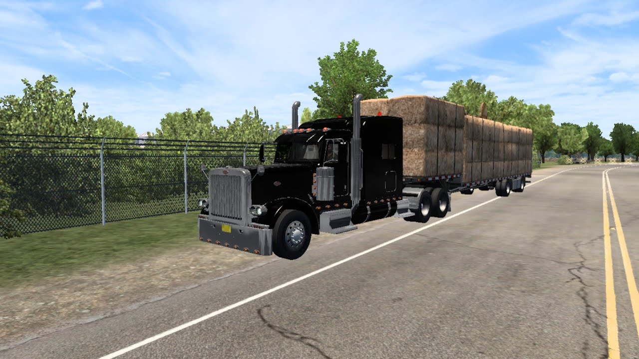 ATS EP 222 Hauling Hay Wichita Falls, TX to Lubbock, TX YouTube