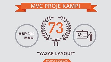 Mvc Proje Kampı 73 Yazar Layout