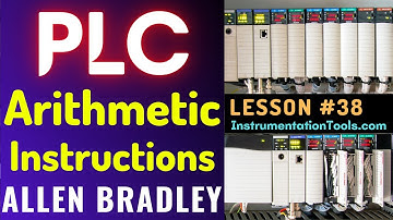 PLC Training 38 - Ladder Logic Arithmetic and Mathematics PLC Instructions