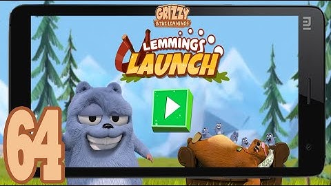 Grizzy and the Lemmings: Lemming Launch - Gameplay Walkthrough Part 64 (Android, IOS)