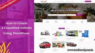 How to make a Classified Ads Website With WordPress like olx | Tamil