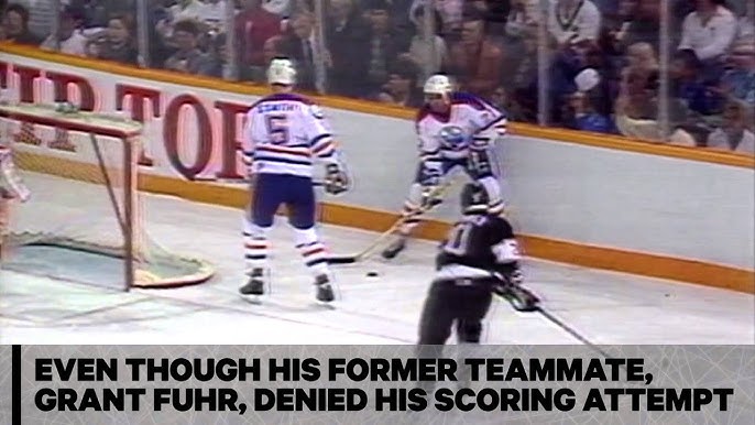 Edmonton Oilers history: Wayne Gretzky scores hat-trick, Grant