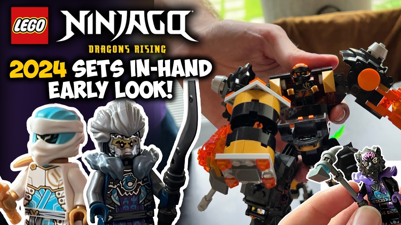Ninjago 2024 Sets - IN-HAND Early Look! Secrets, New Parts, & More! 
