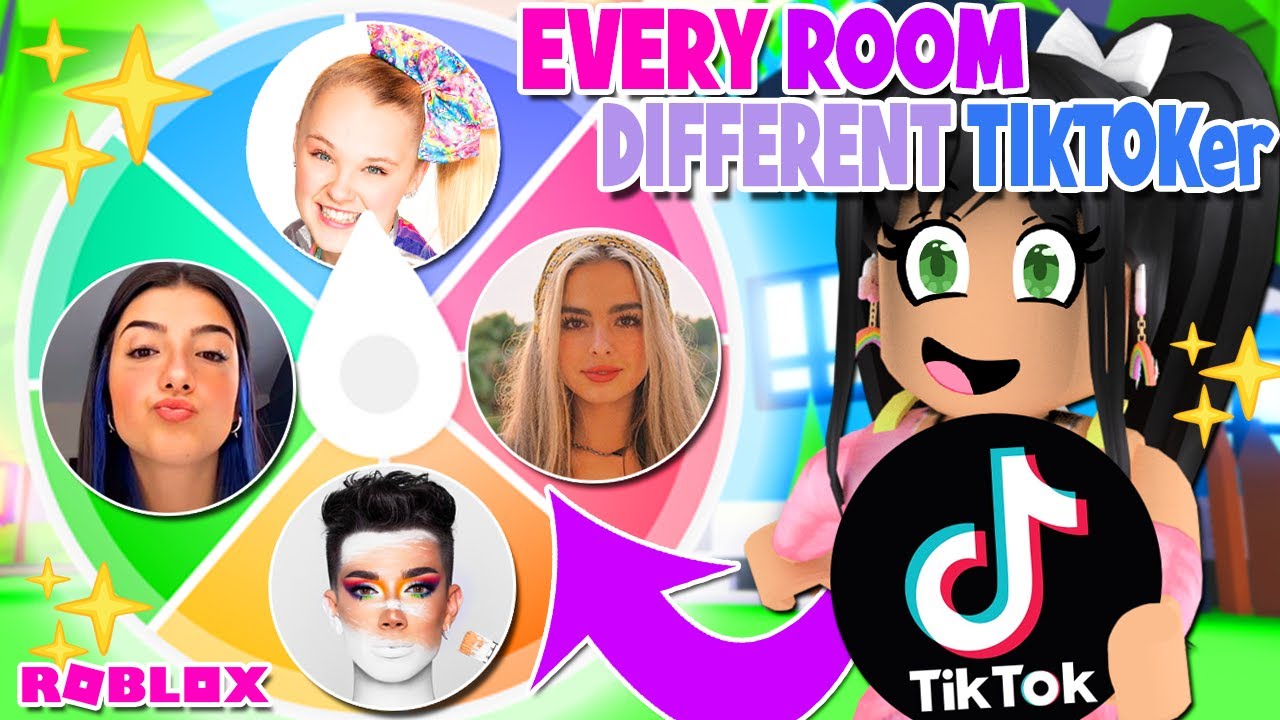 Every Room Is A Different Tiktok Er Adopt Me Roblox Build Challenge Youtube - krystin plays roblox face reveal