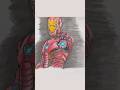 Marvel iron man|iron man sketch |iron man drawing @artisticshreystudio #shorts #marvel #ironman