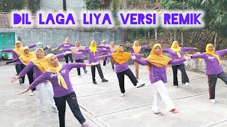 Dil laga Liya Remix //Senam kreasi lagu India Viral //Fina Kreasi