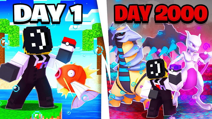 I Spent 2000 DAYS in Minecraft PIXELMON! [Full Movie]