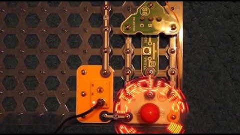 How to use & program your own messages on the Snap Circuits word fan arcade