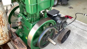 Lister CS 12/2 Generator Running the House