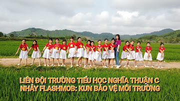 Đồng diễn flashmob - Kun bảo vệ môi trường - Liên đội trường tiểu học Nghĩa Thuận C